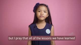 Graduation Message from Joie